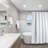 Waffle Single Shower Curtain-1745078174-1840909206
