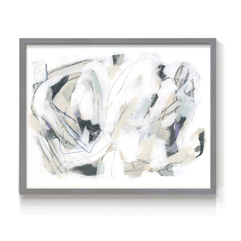 Arctique de l'Arctique II - reproduction encadrée - réarmable, H 11 po x l 14 po, Gris