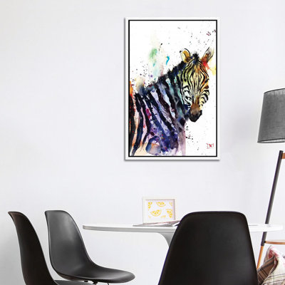 Zebra 1 Piece Painting on Canvas