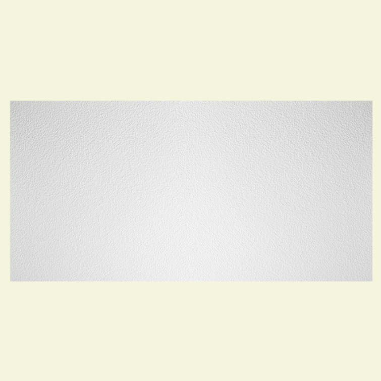 Waterproof Performance Series 23.75'' L x 47.75'' W Textured PVC Drop-In Ceiling Tile