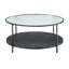 Ensemble de 2 tables d'appoint modernes 2 pièces