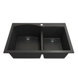 Campino 33'' L Double Basin Kitchen Sink