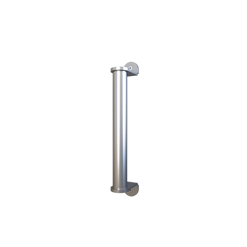 Poignée de porte de grange Deben, Nickel satiné