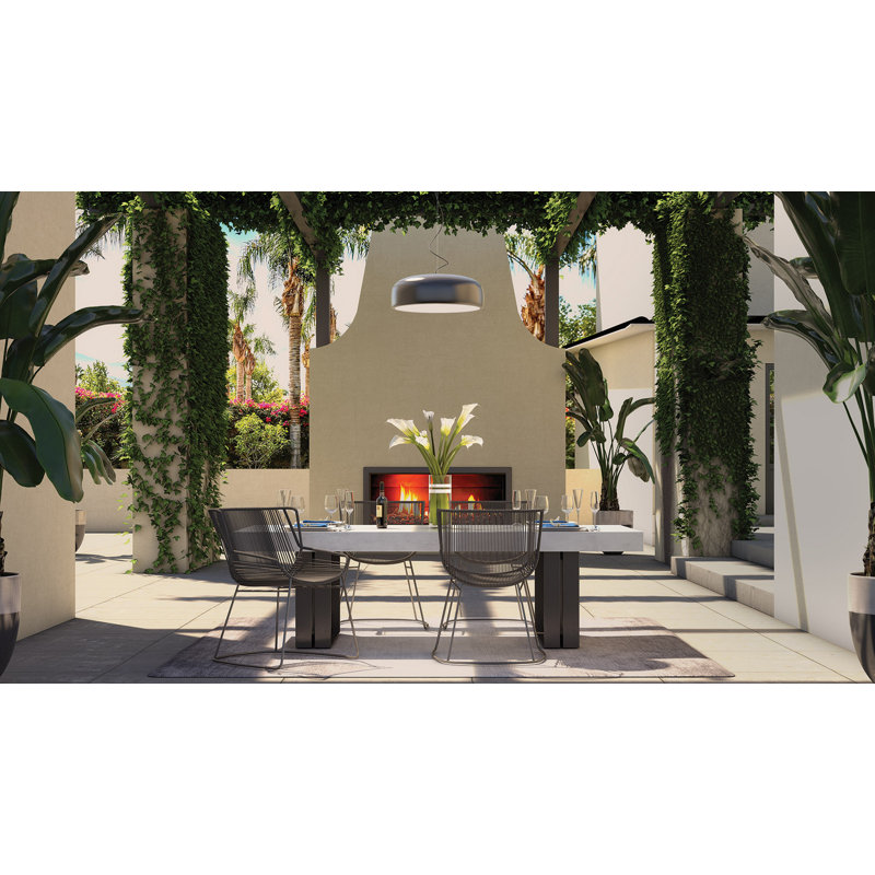 Archipelago Outdoor Dining Armchair, Dove Gray