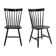 Clairvin Transitional High Back Spindle Dining Chairs - Set Of 2