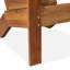 Chaise Adirondack résistante aux intempéries Renae
