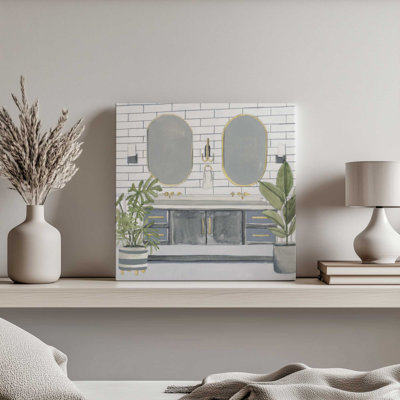 The Vanity View II by Melissa Wang Canvas Art Print
