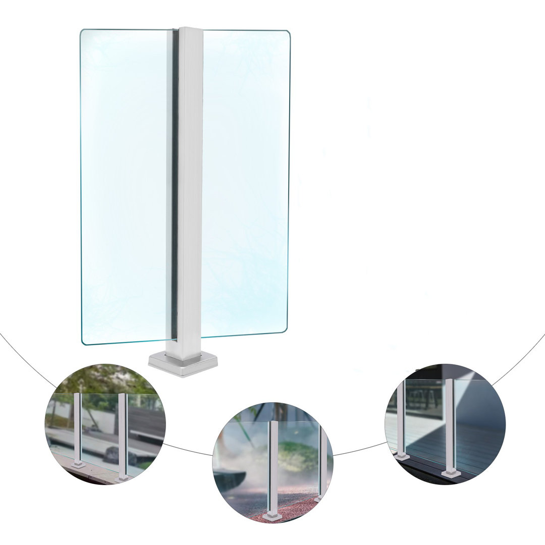 Stainless Steel Balustrade For Balustrade Balcony Deck Stairs (Mid Post) FRONG