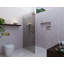 Ursa 36 in. x 78 in. Fully Frameless Gray Tinted Single Fixed Shower Panel-705677009