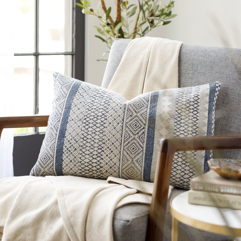 Coton Zetta, Beige / denim, Polyester / bourre de polyester