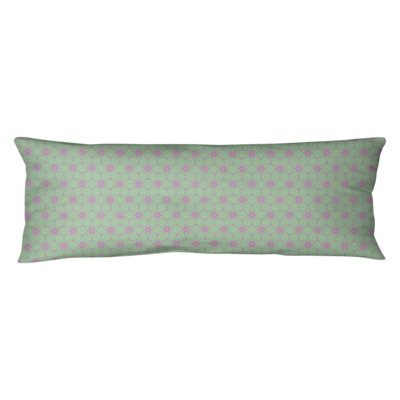 Ornate Circles Geometric Lumbar Pillow