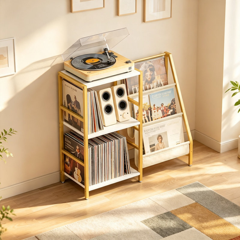 69 cm H Media Shelves