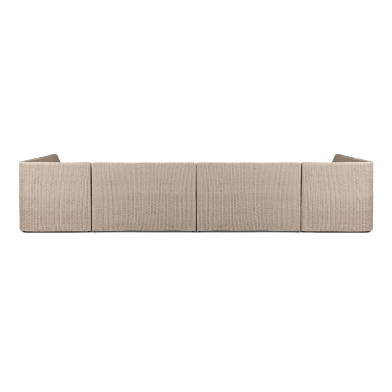 Senna Outdoor U-Shape Dining Banquette