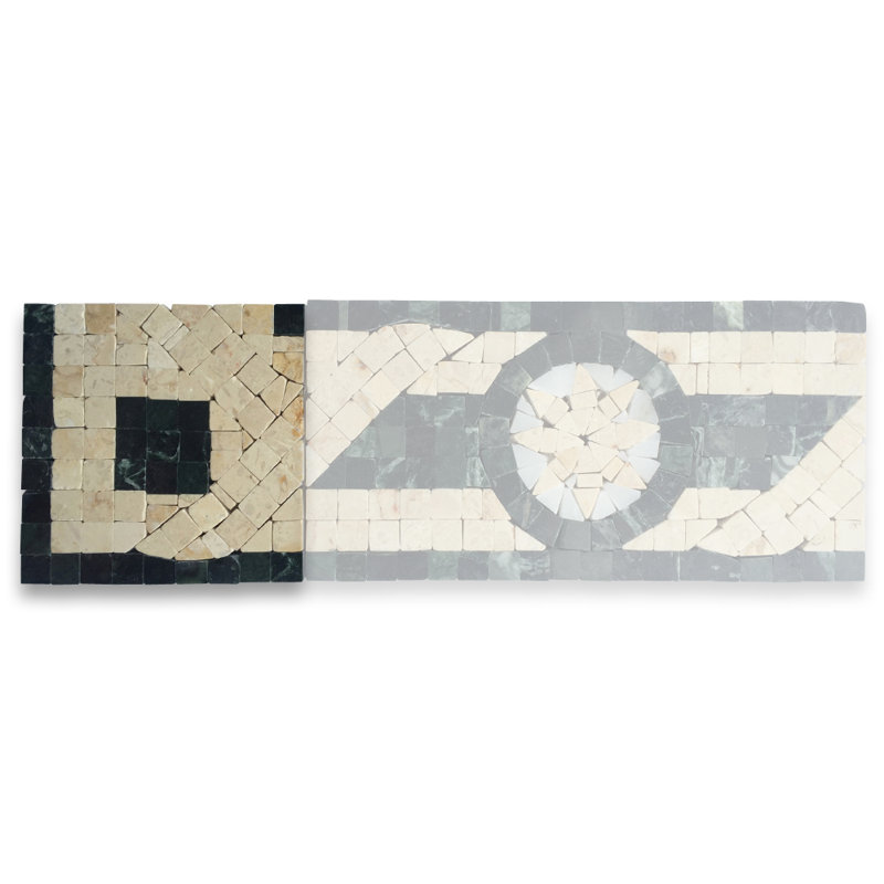 Carrara 3.5" x 3.5" Marble Mosaic Wall & Floor Tile