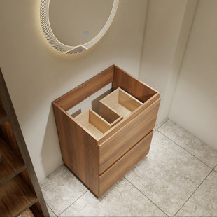 Base de meuble-lavabo 24 po avec tiroirs 24 po