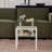 Square End Table With Storage