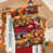Automne orange/rouge