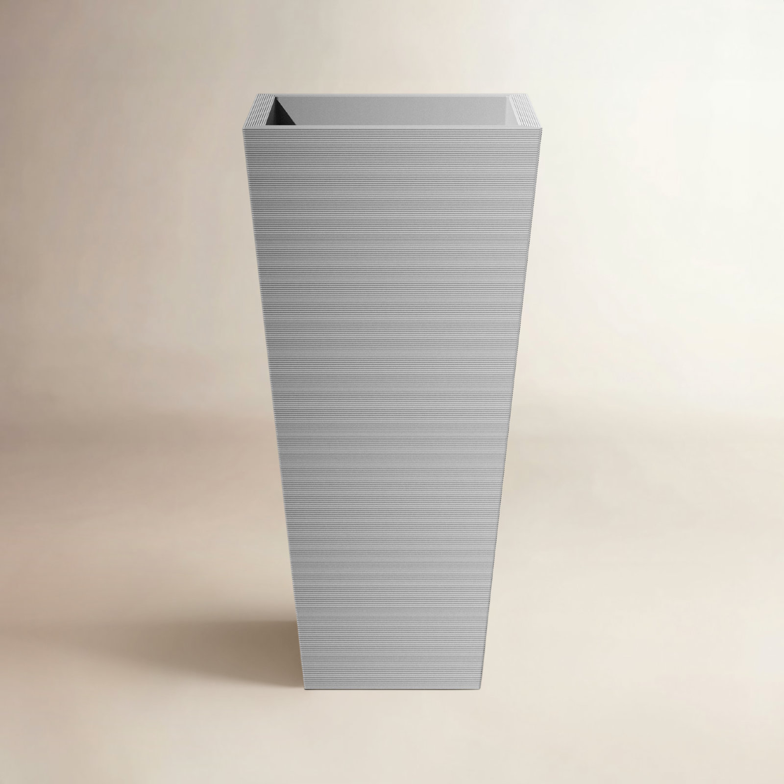 Pro Series 20" Pot Planter, Gray