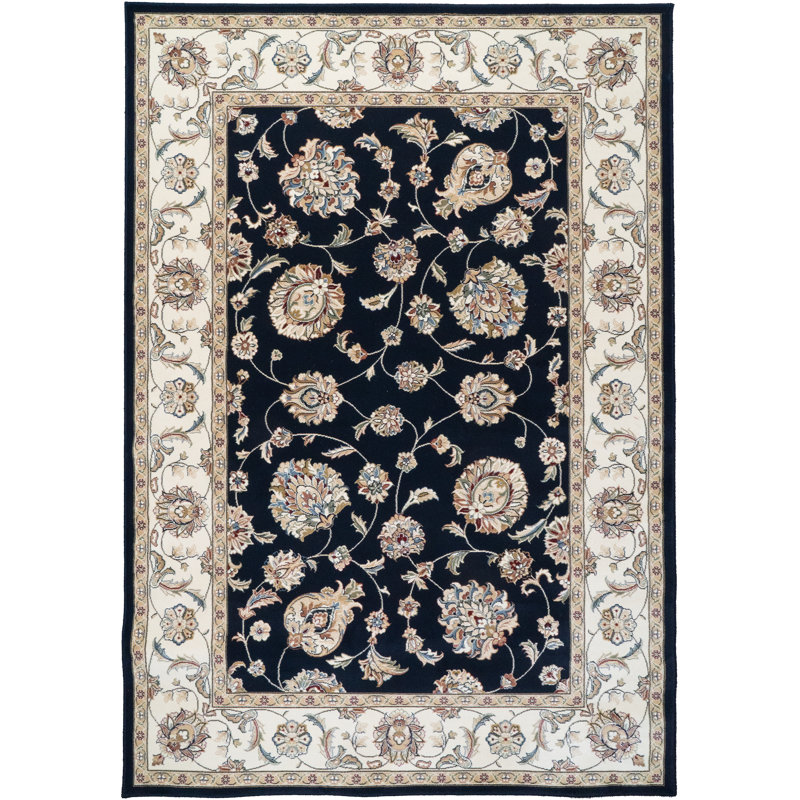 Ancient Garden Floral Indoor Rug, Rectangle 3'11" x 5'7"