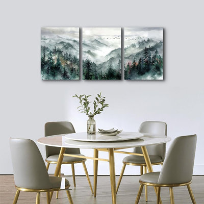 3 Piece Wrapped Canvas Print