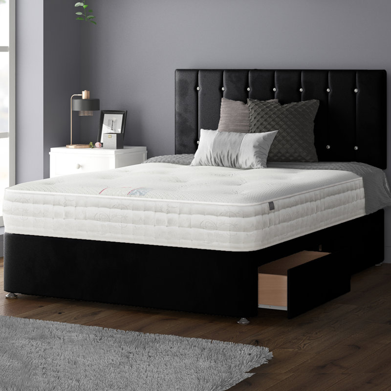 Chiesa Upholstered Headboard, Black, Single (3')