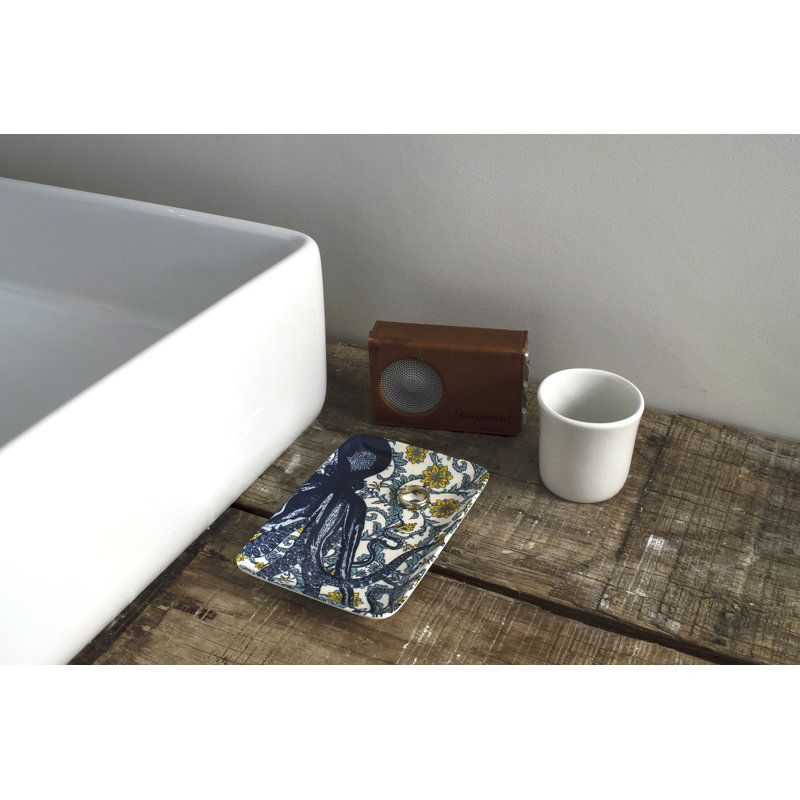 Evgenii Octopus Melamine Appetizer Plate