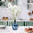 Elements Artificial Eucalyptus In Vase, 26 Inch