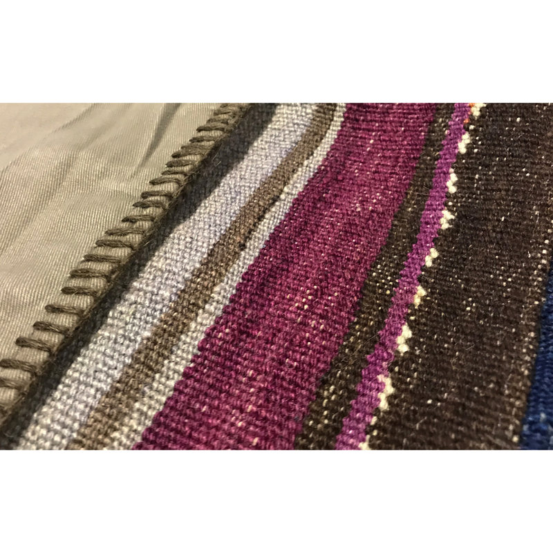 Wool Patchwork Area Rug