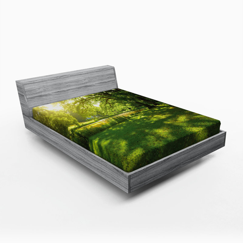 Drap-housse Summer Park in Hamburg Allemagne, Drap-housse de taille double