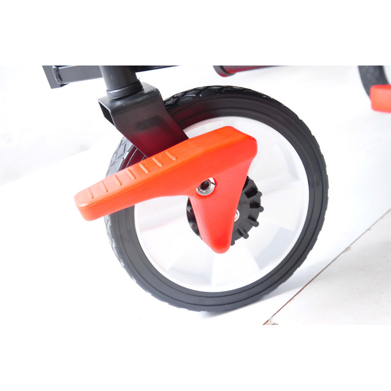 Chariot de jardin, Noir / rouge
