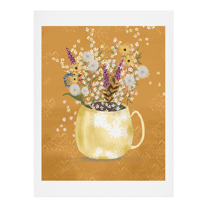 " Summer Garden Wildflower Still Life " by Joy Laforme