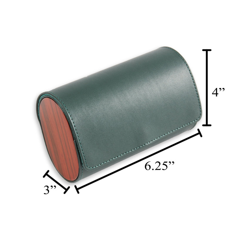 Leather Watch Box +, Green