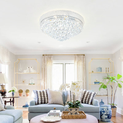 Liskeard 23'' Chandelier with LED kit Flush Mount Fixture