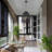 1-Light Outdoor Wicker Rattan Pendant-2064047593