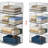 4-Tier Stackable Closet Organizers And Storage Shelves, Clothes ...