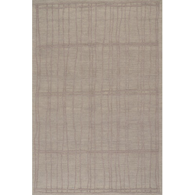 Cassiane Bohemian Striped Wool Area Rug