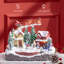 Ensemble de village de Noël 8 pièces