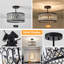 Plafonnier semi-encastré Modern Crystal