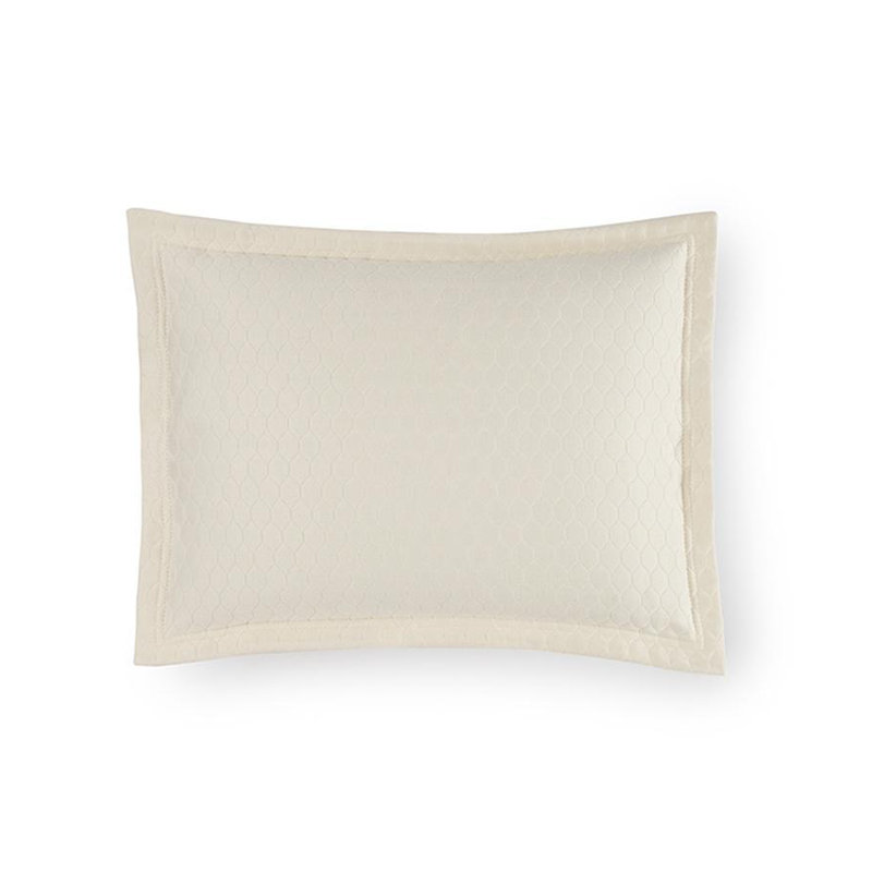 Favo Sham, Boudoir, Ivory