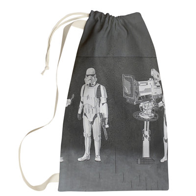 Fabric Laundry Bag with Handles