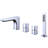 Tub Spout with Hand Shower and Diverter-88691734