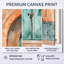 Art marocain, arche marocaine, toile de porte du désert, Shadrick-1499533295-1499533284