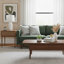 Ensemble de housse de coussin décoratif à rayures 100% coton Henke