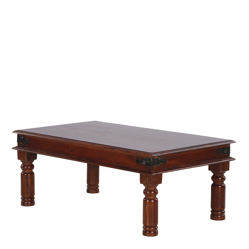 Vinton Solid Wood Four Leg Coffee Table