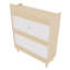 31.5 Inch Nordic Style Shoe Storage Cabinet with 2 Flip Drawers
