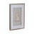 Aldora 28" H Polyester Canvas Framed Art with Stone-Inspired Texture