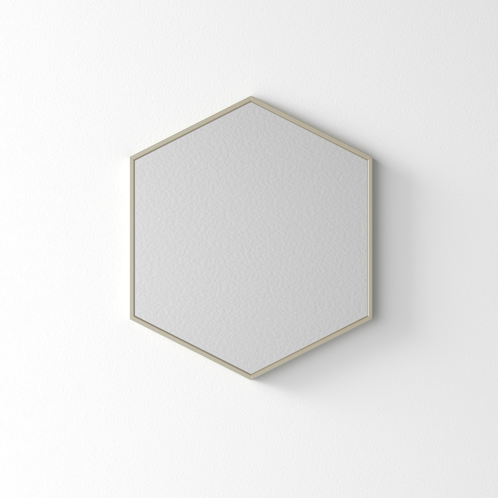 Breckler Accent Mirror, Silver, 25.75" x 22"