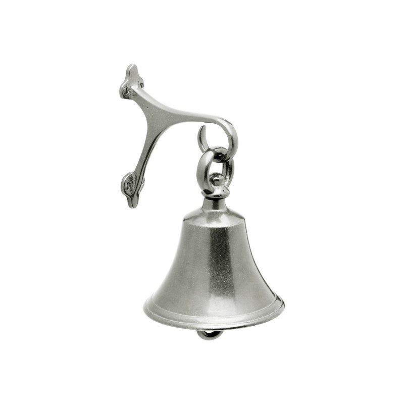 Small Bell, White Bronze Dark