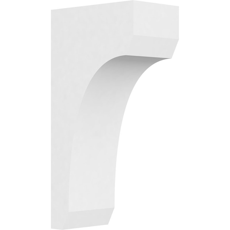 Corbeau standard en uréthane Signature standard, brun clair apprêté, H 18 po x l 5 po x P 9 po