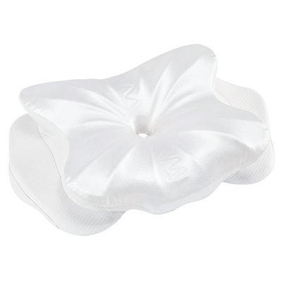 25" x 15" Ergonomic Contoured Cooling & Neck Support Memory Foam Cervical Pillow